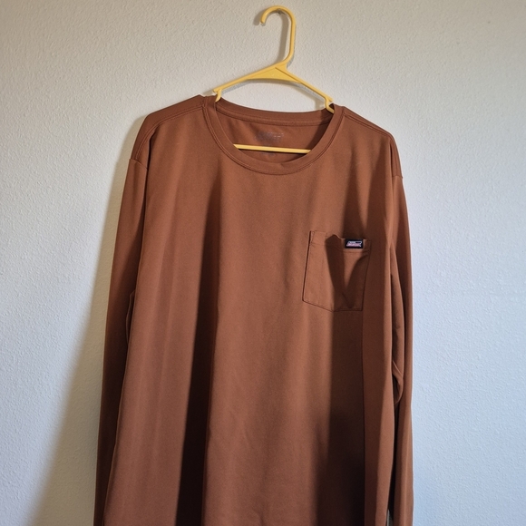 Dickies Other - Vintage Dickies Brown Long Sleeve Tee Soft Relaxed Fit
